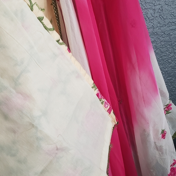 SOLD Indian ethnic salwar kameez 3 pc S-M - Picture 4 of 5